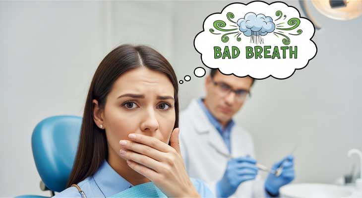 بوی بد دهان بعد از ایمپلنت