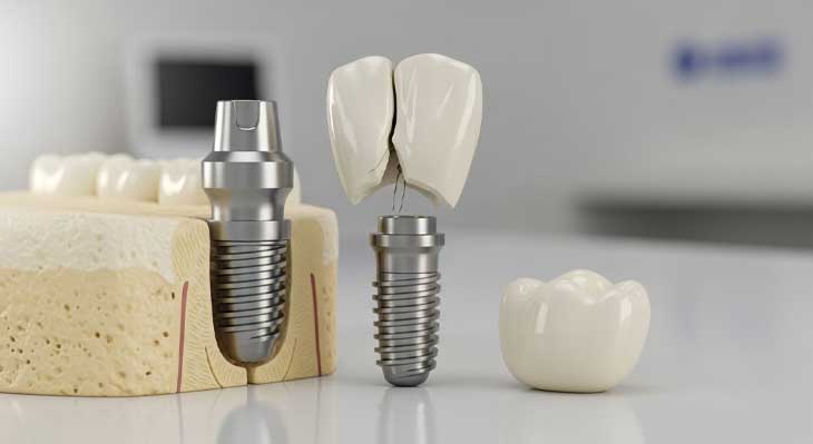شکستن ایمپلنت دندان
