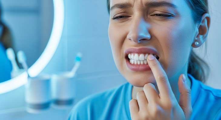 حساسیت بعد از بلیچینگ دندان