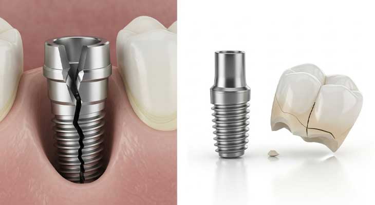 شکستن ایمپلنت دندان