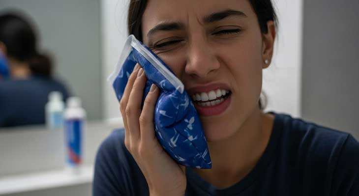 حساسیت بعد از بلیچینگ دندان