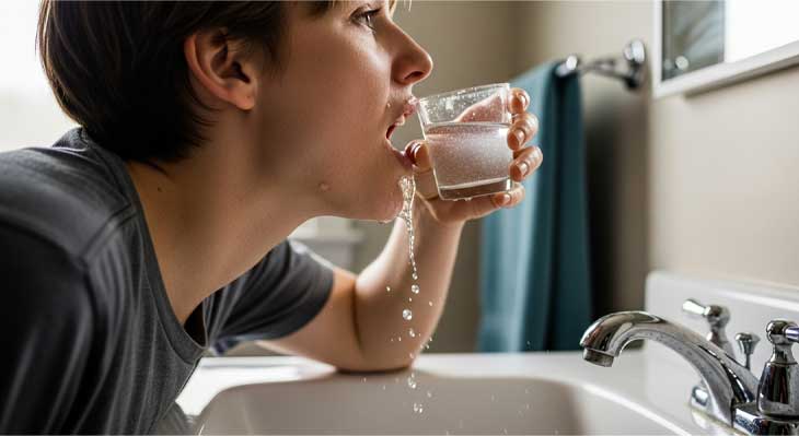 آب نمک بعد از ایمپلنت